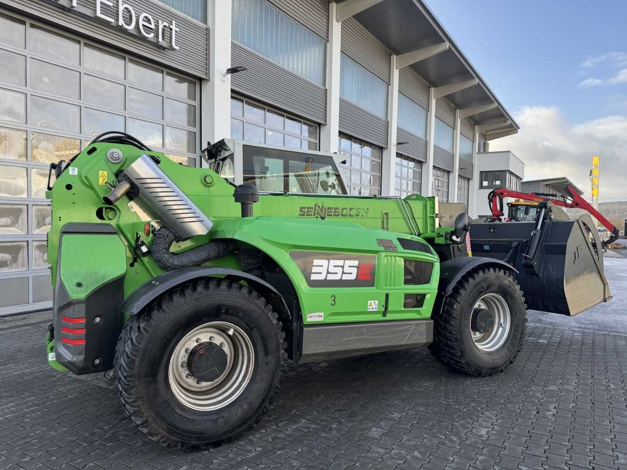 Sennebogen 355 E / Greifschaufel / nur 998h! - Telehandler: gambar 2 Sennebogen 355 E / Greifschaufel / nur 998h! - Telehandler: gambar 2