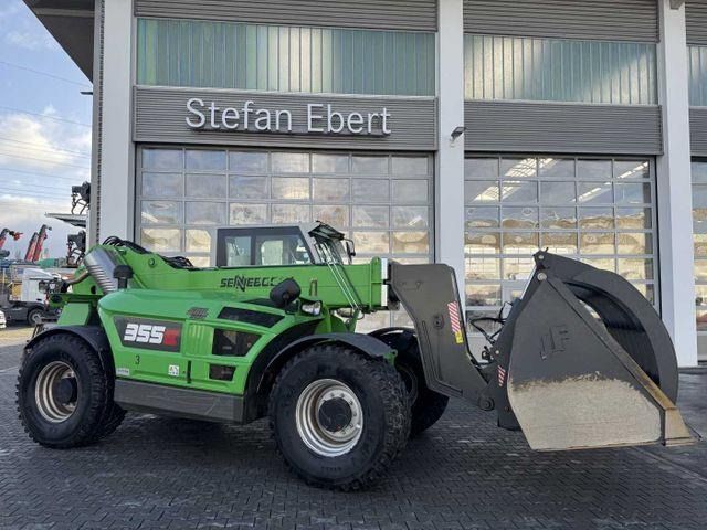 Sennebogen 355 E / Greifschaufel / nur 998h! - Loader depan teleskopik: gambar 1 Sennebogen 355 E / Greifschaufel / nur 998h! - Loader depan teleskopik: gambar 1