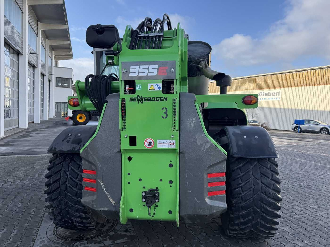 Sennebogen 355 E / Greifschaufel / nur 998h! - Telehandler: gambar 3 Sennebogen 355 E / Greifschaufel / nur 998h! - Telehandler: gambar 3