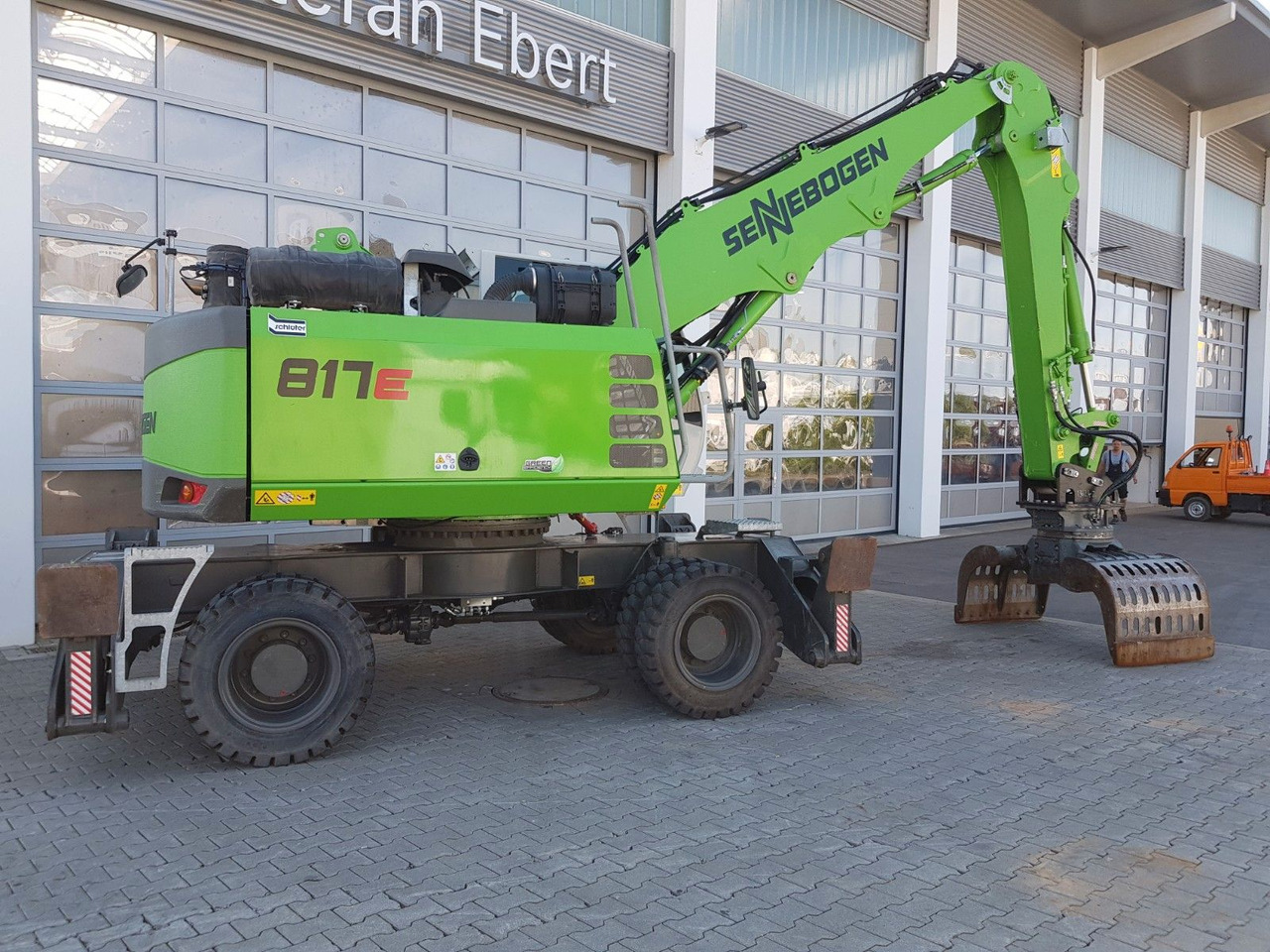 Sennebogen 817E / nur: 1.374h / 2019 / Sortiergreifer - Ekskavator roda: gambar 2 Sennebogen 817E / nur: 1.374h / 2019 / Sortiergreifer - Ekskavator roda: gambar 2