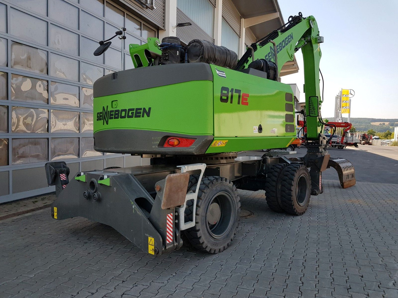 Sennebogen 817E / nur: 1.374h / 2019 / Sortiergreifer - Ekskavator roda: gambar 3 Sennebogen 817E / nur: 1.374h / 2019 / Sortiergreifer - Ekskavator roda: gambar 3