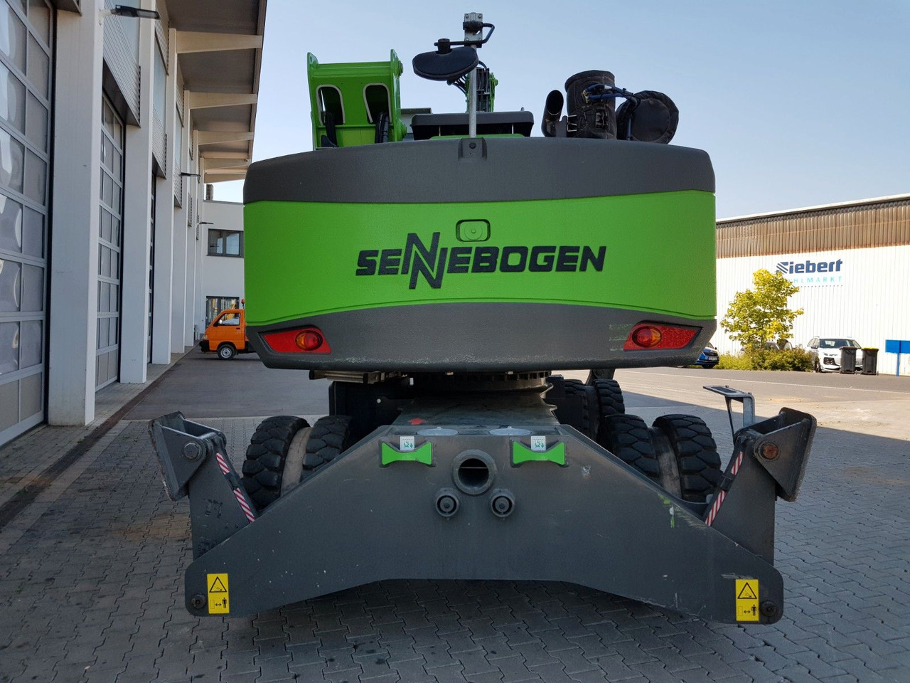 Sennebogen 817E / nur: 1.374h / 2019 / Sortiergreifer - Ekskavator roda: gambar 4 Sennebogen 817E / nur: 1.374h / 2019 / Sortiergreifer - Ekskavator roda: gambar 4