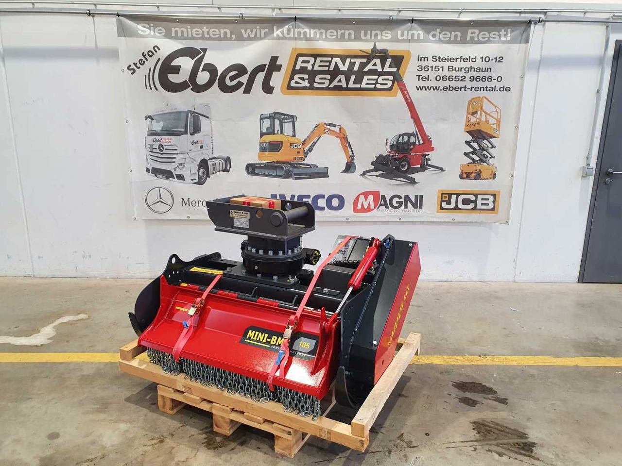 Seppi MINI-BMS 105 Forstmulcher Drehmotor MS08 - Mulcher kehutanan: gambar 1 Seppi MINI-BMS 105 Forstmulcher Drehmotor MS08 - Mulcher kehutanan: gambar 1