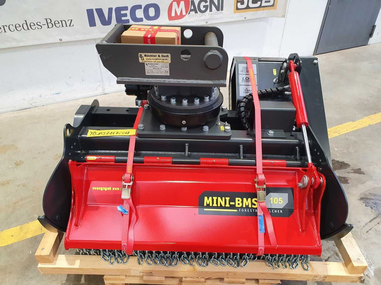 Mulcher kehutanan Seppi MINI-BMS 105 Forstmulcher Drehmotor MS08: gambar 9 Mulcher kehutanan Seppi MINI-BMS 105 Forstmulcher Drehmotor MS08: gambar 9