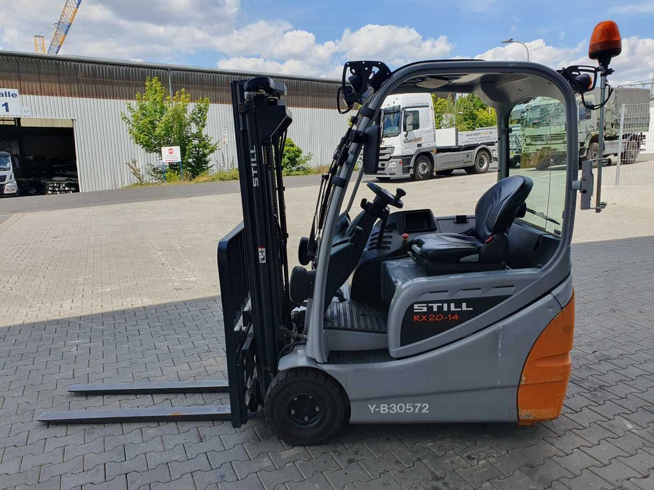 Forklift listrik Still RX20-14 / Triplex: 4.30m! / nur 252h! / SS: gambar 6
