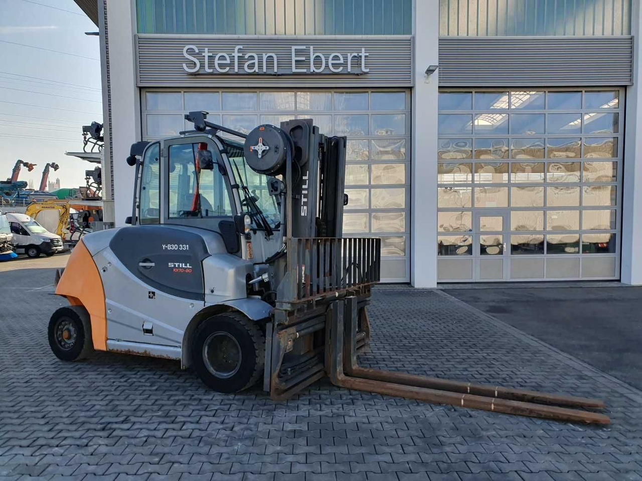 Still RX70-80 / Duplex: 4.70m! / Zinkenversteller / SS - Forklift diesel: gambar 1 Still RX70-80 / Duplex: 4.70m! / Zinkenversteller / SS - Forklift diesel: gambar 1