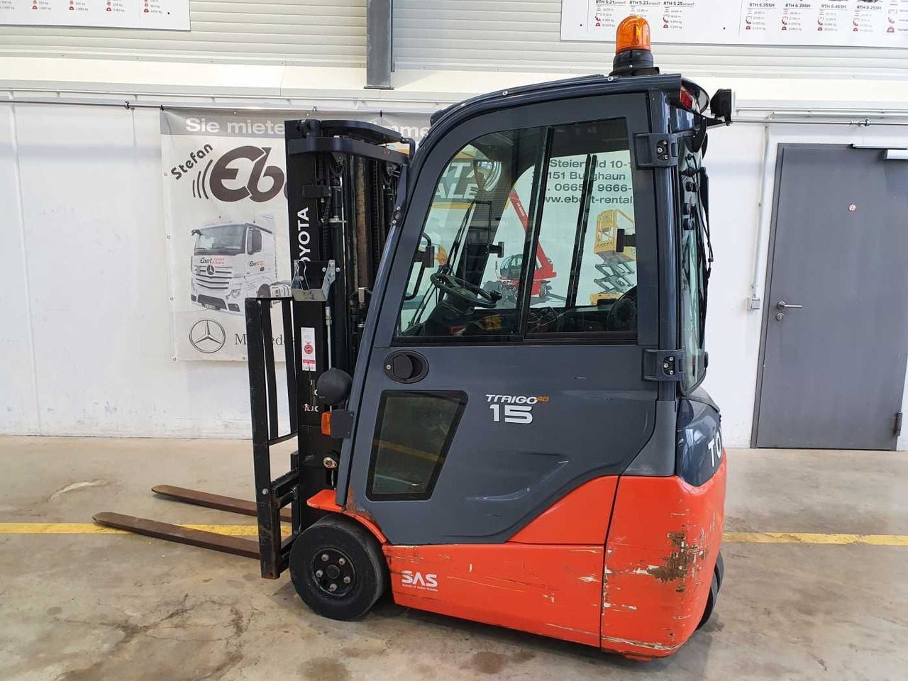 Toyota 8FBET15 / Batterie 07/2023 / HH: 4.3m! / 2.849h - Forklift listrik: gambar 5 Toyota 8FBET15 / Batterie 07/2023 / HH: 4.3m! / 2.849h - Forklift listrik: gambar 5