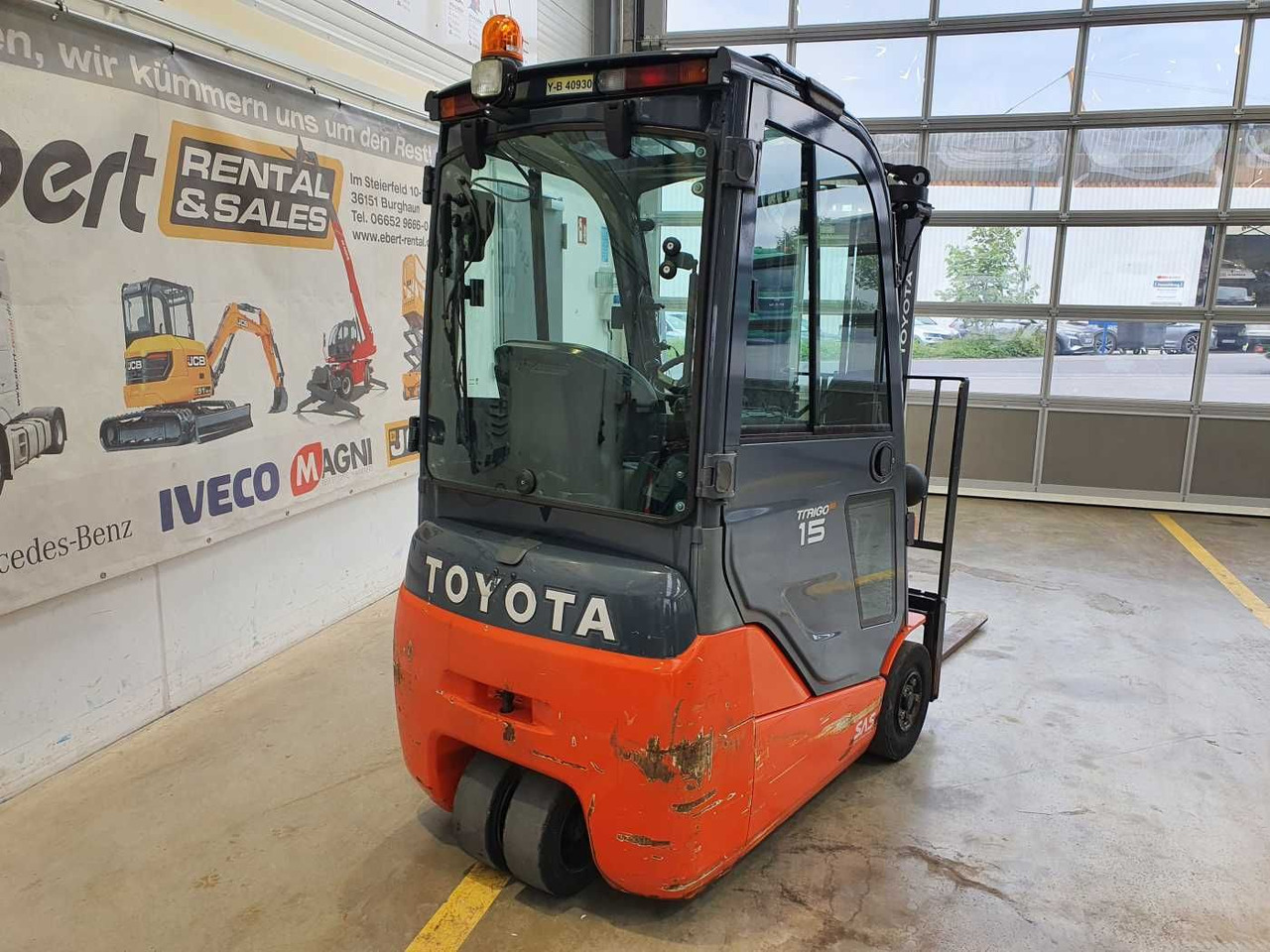 Toyota 8FBET15 / Batterie 07/2023 / HH: 4.3m! / 2.849h - Forklift listrik: gambar 4 Toyota 8FBET15 / Batterie 07/2023 / HH: 4.3m! / 2.849h - Forklift listrik: gambar 4