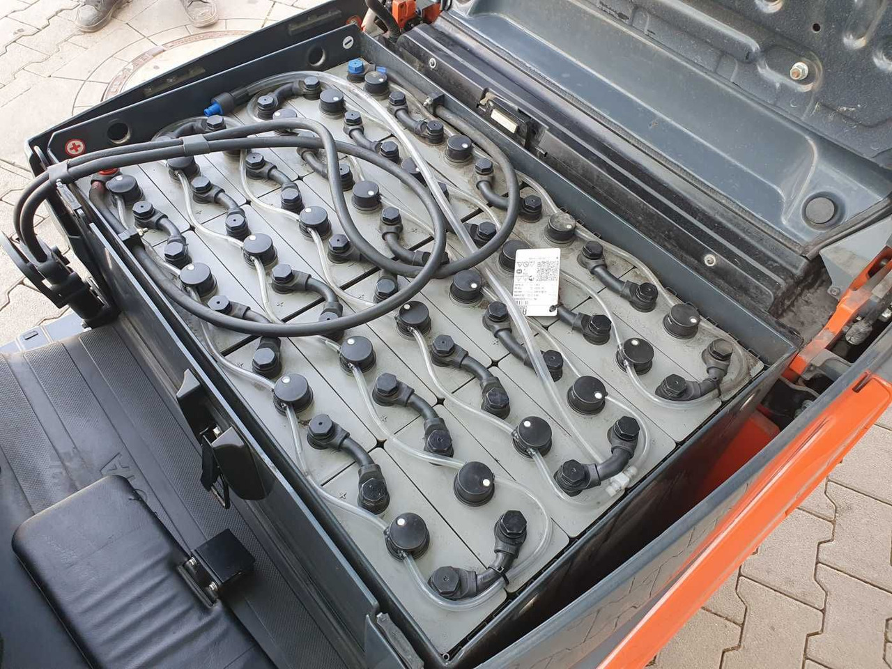 Forklift listrik Toyota 8FBET15 / Triplex: 4.30m / nur 3.412h! / 2022: gambar 10