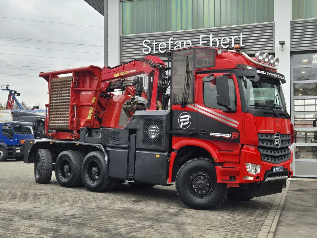 Mercedes-Benz TUROX 8x8 Eschlböck Biber 92 Holzhacker / 1.512h - Truk: gambar 5 Mercedes-Benz TUROX 8x8 Eschlböck Biber 92 Holzhacker / 1.512h - Truk: gambar 5