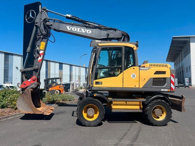 Volvo EW160D / 2014 / 1xTieflöffel / Forstschutzgitter - Ekskavator roda: gambar 2 Volvo EW160D / 2014 / 1xTieflöffel / Forstschutzgitter - Ekskavator roda: gambar 2