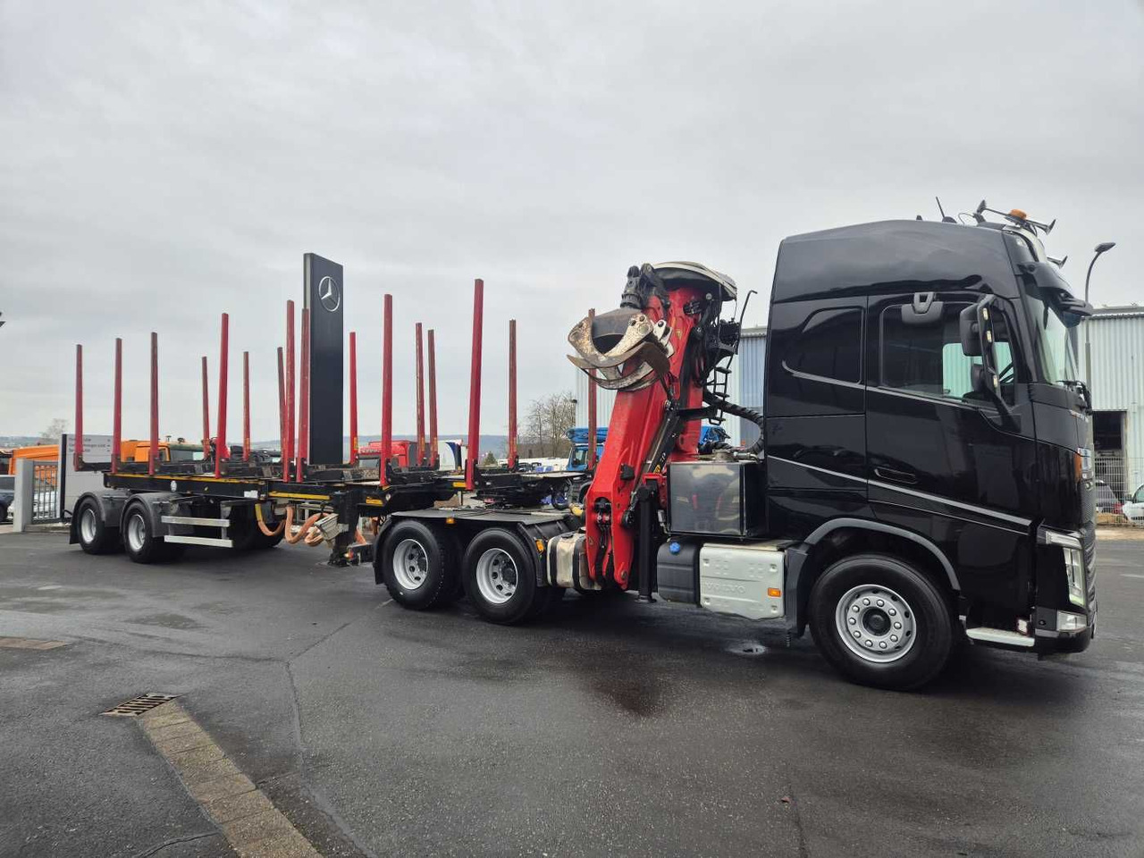 Volvo FH 540 6x4 Palfinger S260Z96 Doll Teleskop-Langh - Truk logging: gambar 5 Volvo FH 540 6x4 Palfinger S260Z96 Doll Teleskop-Langh - Truk logging: gambar 5