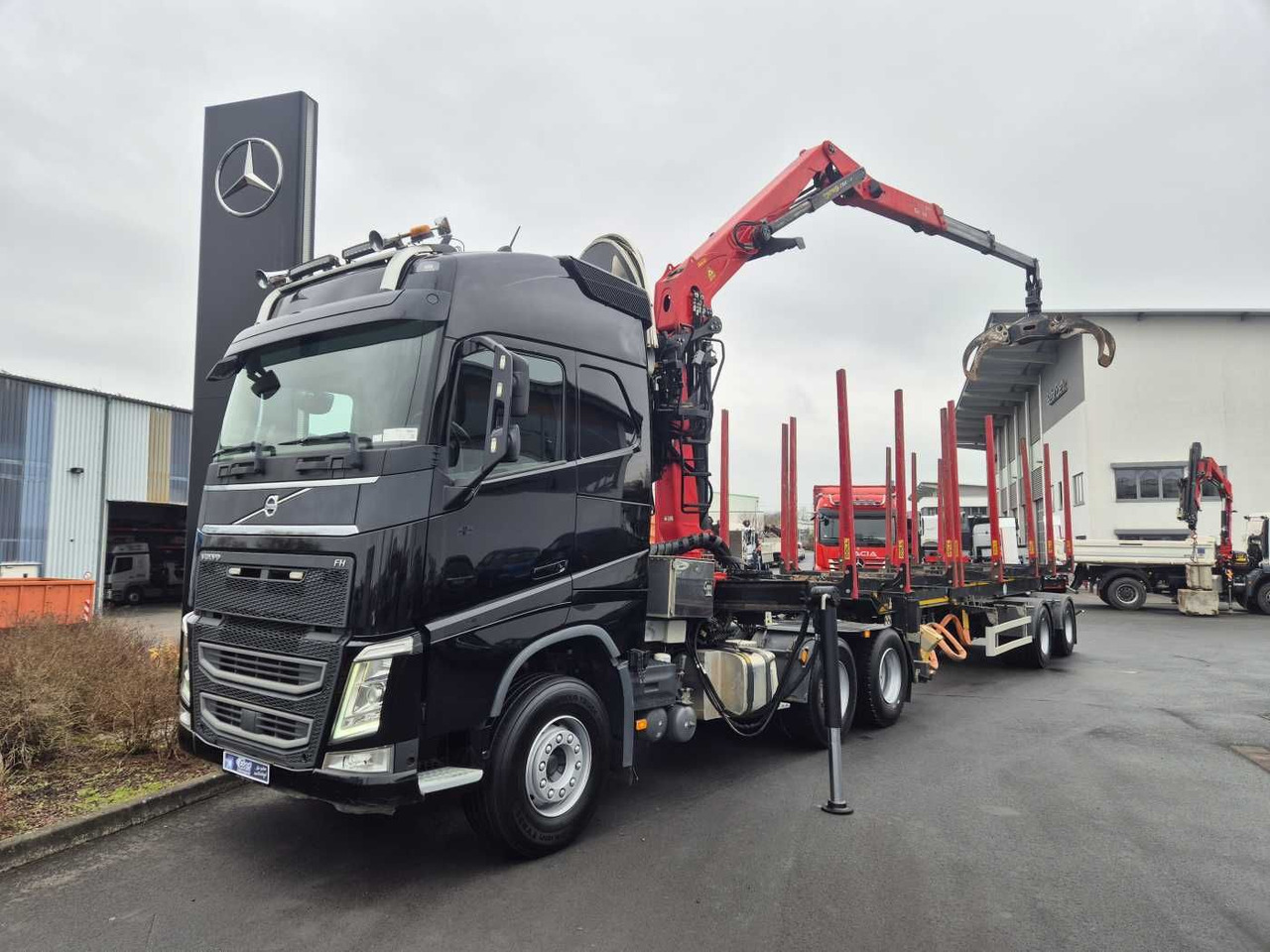 Volvo FH 540 6x4 Palfinger S260Z96 Doll Teleskop-Langh - Truk logging: gambar 1 Volvo FH 540 6x4 Palfinger S260Z96 Doll Teleskop-Langh - Truk logging: gambar 1