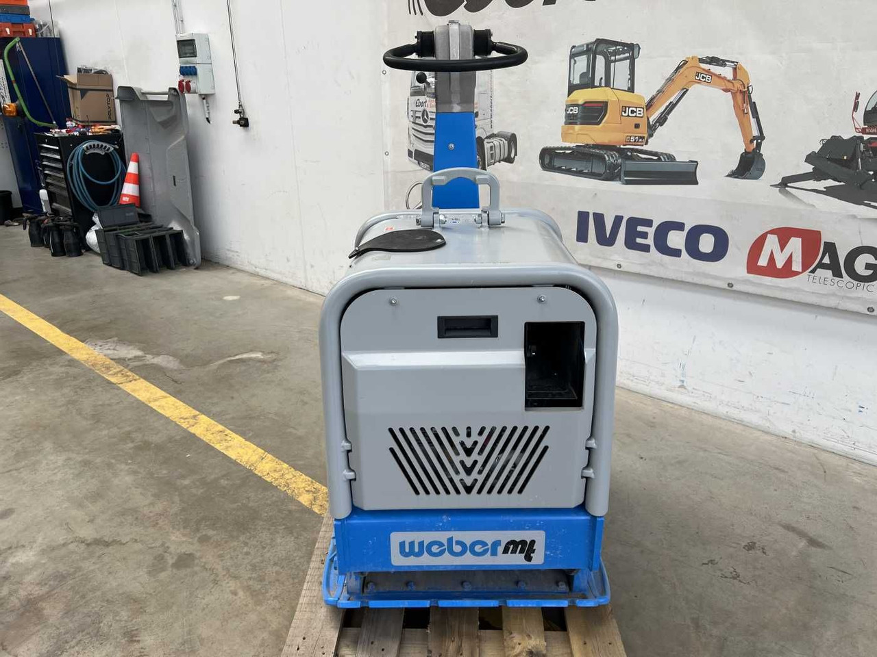 Pelat getar Weber CR 9 Hatz-Diesel / 736kg / E-Start / DEMO: gambar 9