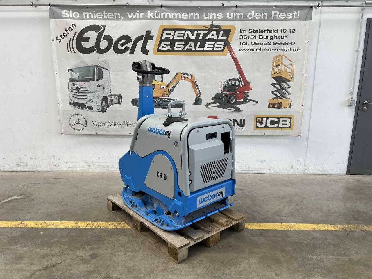 Weber CR 9 MDM Hatz-Diesel / 740kg / DEMO / 2022 - Pelat getar: gambar 1 Weber CR 9 MDM Hatz-Diesel / 740kg / DEMO / 2022 - Pelat getar: gambar 1