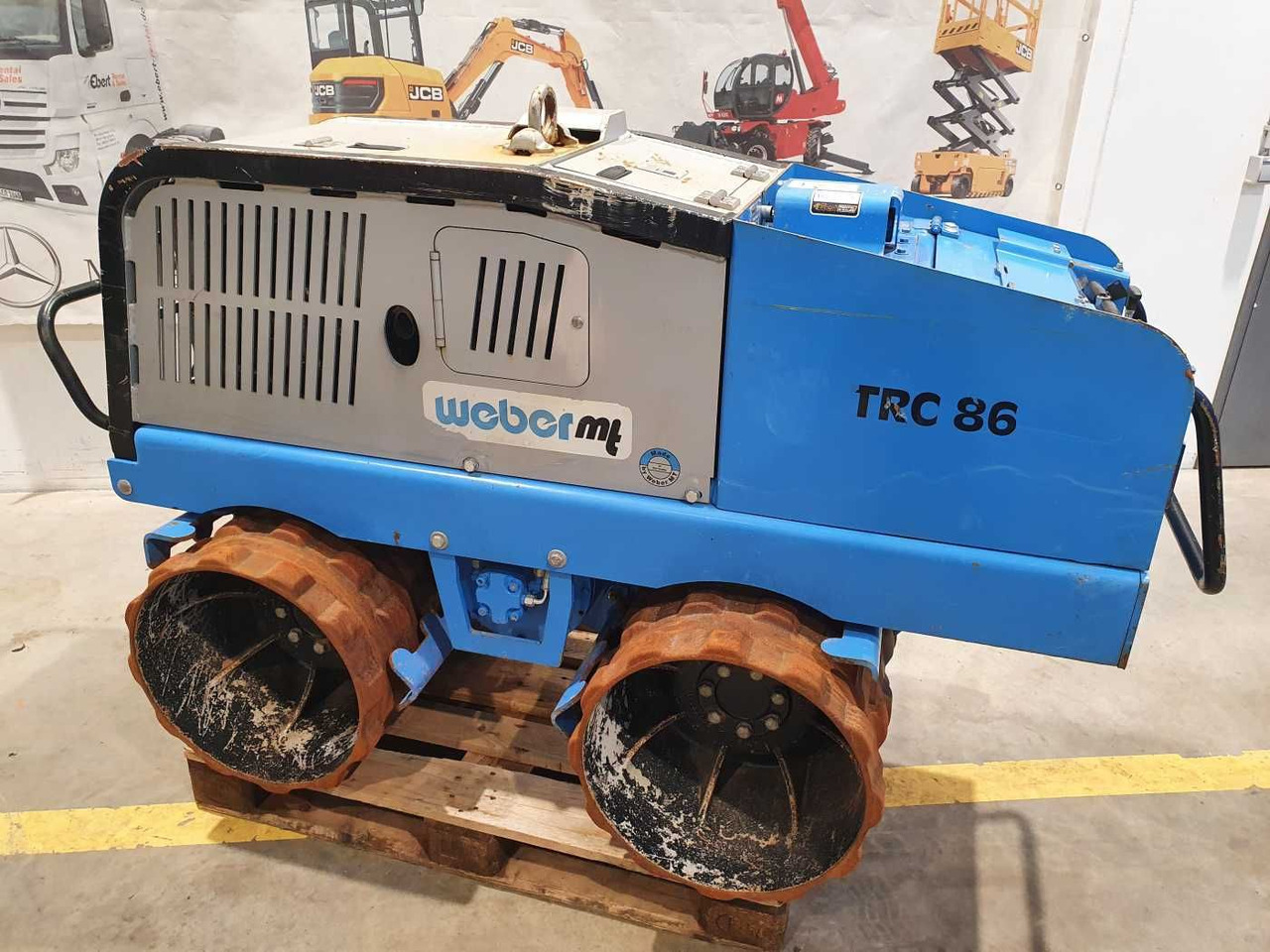 Weber TRC 86 Grabenwalze / 2020 / Funk / nur 112h - Roller mini: gambar 2 Weber TRC 86 Grabenwalze / 2020 / Funk / nur 112h - Roller mini: gambar 2