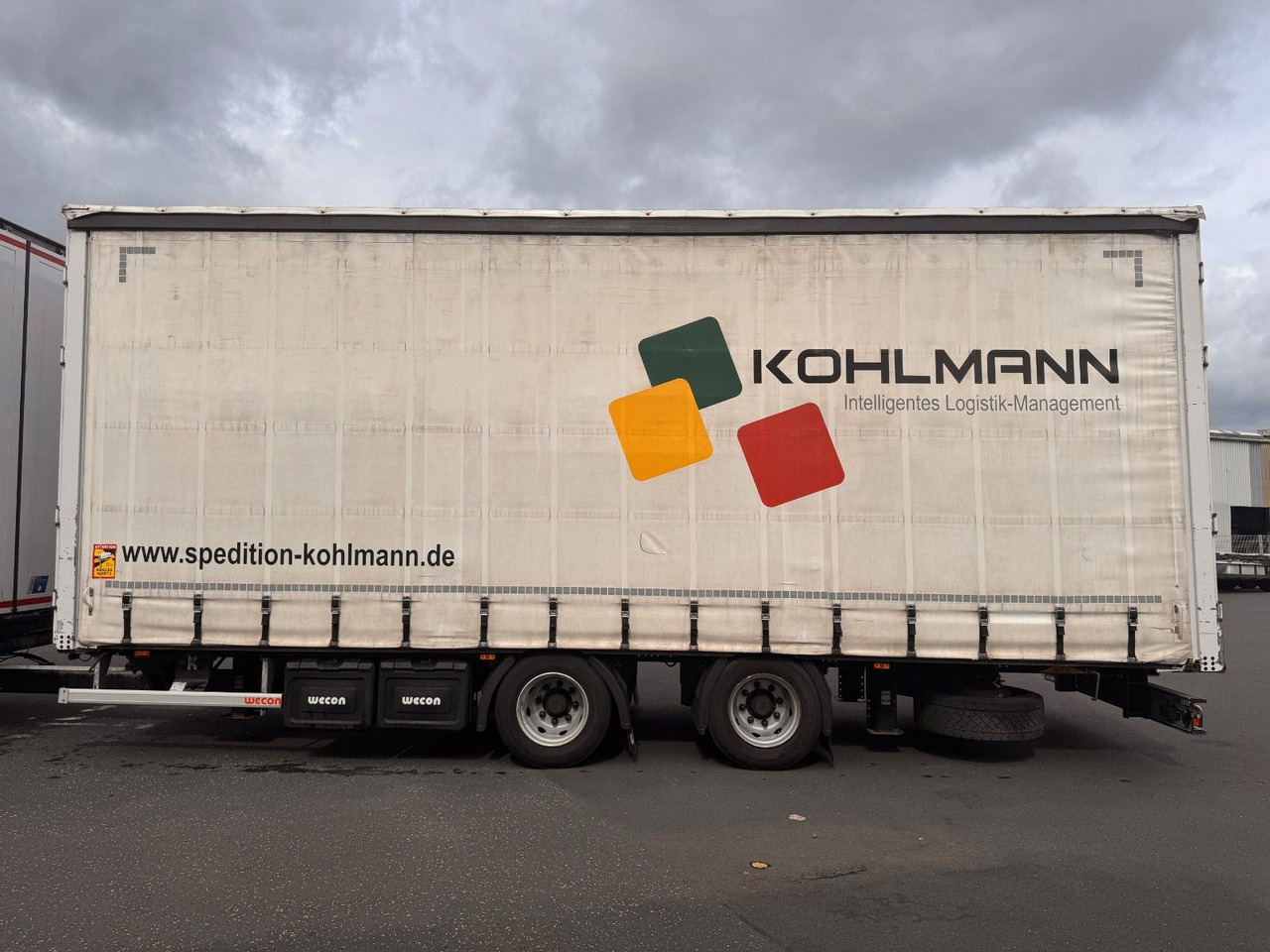 Wecon APZ 218 - Trailer dengan terpal samping: gambar 4 Wecon APZ 218 - Trailer dengan terpal samping: gambar 4