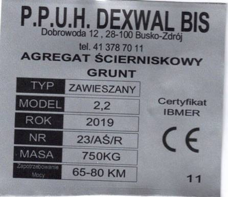 Dexwal cultivator Grunt 2,6 m - Petani: gambar 3 Dexwal cultivator Grunt 2,6 m - Petani: gambar 3