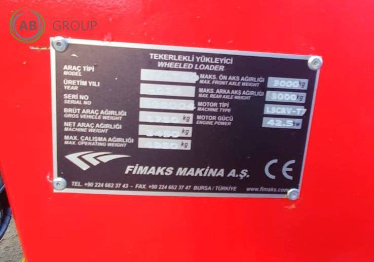 Fimaks telescopic loader FMLT 60 - Pemuat ringkas: gambar 4 Fimaks telescopic loader FMLT 60 - Pemuat ringkas: gambar 4