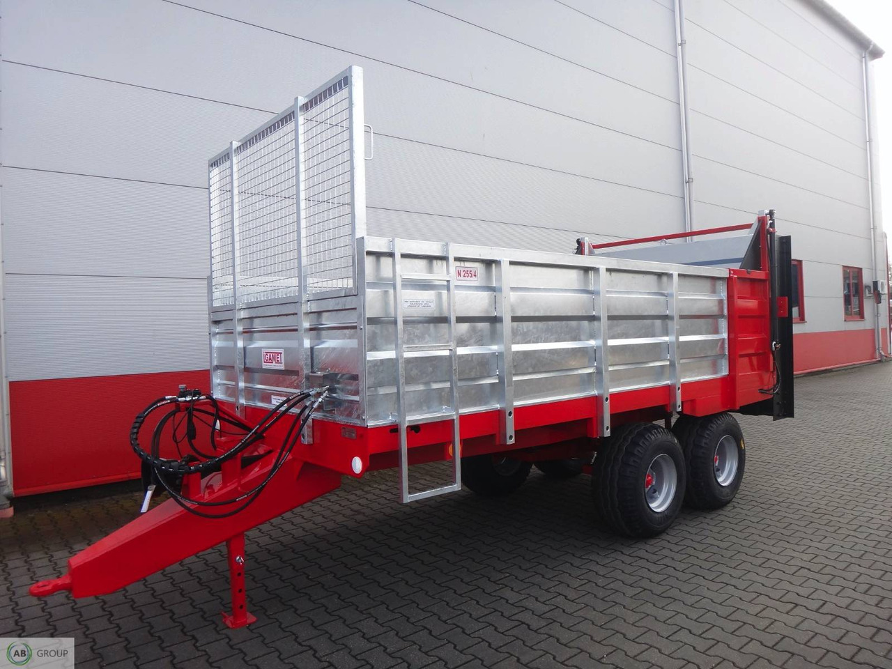 Igamet manure spreader N255/5 10t - Penyebar kotoran: gambar 1 Igamet manure spreader N255/5 10t - Penyebar kotoran: gambar 1