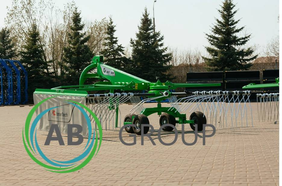 Inter-Tech rotary rake ZKD 800, GZD01 - Tedder/ Menyapu: gambar 5 Inter-Tech rotary rake ZKD 800, GZD01 - Tedder/ Menyapu: gambar 5