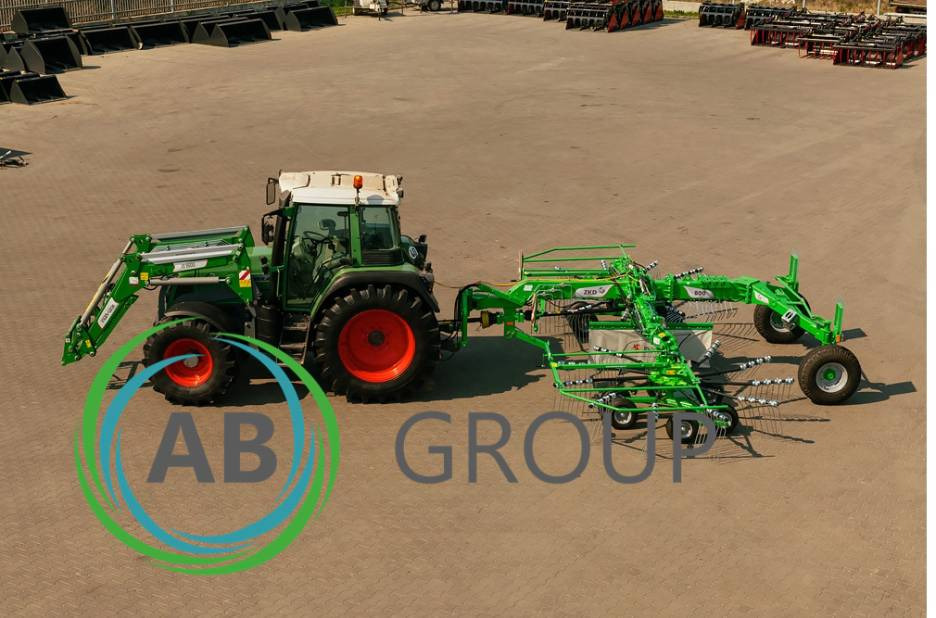 Inter-Tech rotary rake ZKD 800, GZD01 - Tedder/ Menyapu: gambar 1 Inter-Tech rotary rake ZKD 800, GZD01 - Tedder/ Menyapu: gambar 1