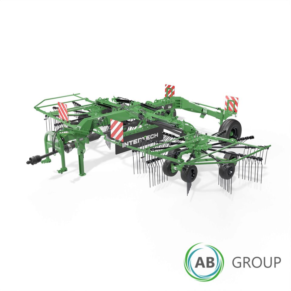 Inter-Tech rotary rake ZKD 800, GZD01 - Tedder/ Menyapu: gambar 1 Inter-Tech rotary rake ZKD 800, GZD01 - Tedder/ Menyapu: gambar 1
