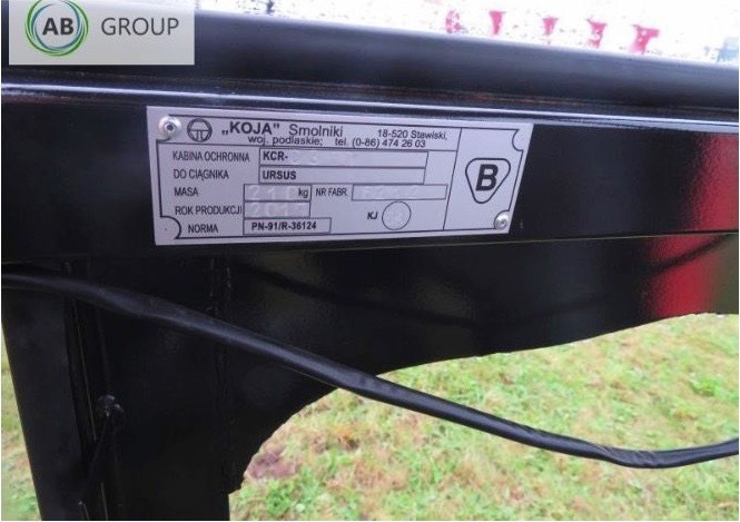 Koja tractor cab C-360 - Kabin untuk Traktor: gambar 5 Koja tractor cab C-360 - Kabin untuk Traktor: gambar 5