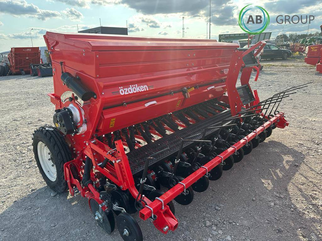 Mechanical trailed grain seeder Ozdoken Pertum-F 300 - Double-Disc Coulter - Bor benih: gambar 1 Mechanical trailed grain seeder Ozdoken Pertum-F 300 - Double-Disc Coulter - Bor benih: gambar 1