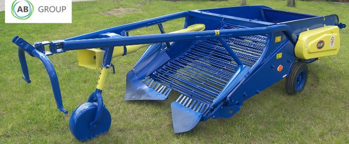 Rolmet semi-mounted 2-row potato digger Z609/02 - Mesin pemanen kentang: gambar 2 Rolmet semi-mounted 2-row potato digger Z609/02 - Mesin pemanen kentang: gambar 2