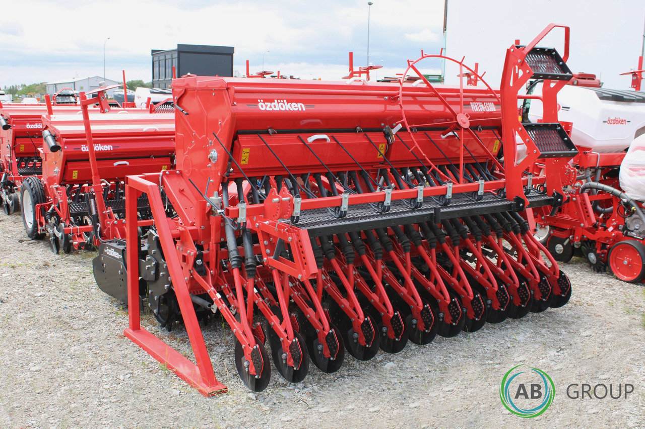 Seedbed and seeding unit mounted on Ozdoken Pertum CS-300 active harrow – single-disc coulter, Packer roller - Menggabungkan bor benih: gambar 2 Seedbed and seeding unit mounted on Ozdoken Pertum CS-300 active harrow – single-disc coulter, Packer roller - Menggabungkan bor benih: gambar 2