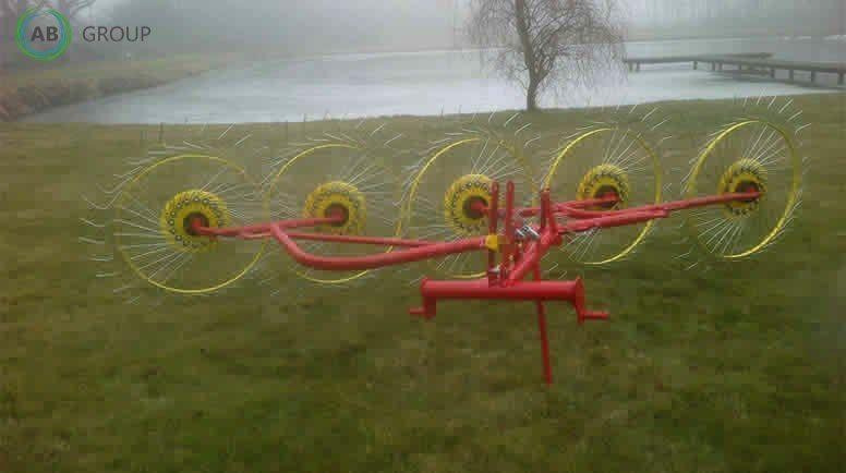 Taret rake-tedder Z 213/1 / PZK-5 - Tedder/ Menyapu: gambar 2 Taret rake-tedder Z 213/1 / PZK-5 - Tedder/ Menyapu: gambar 2