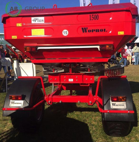 Woprol fertilizer spreader Junior II Max 1500 with transport chasis - Penyebar pupuk: gambar 1 Woprol fertilizer spreader Junior II Max 1500 with transport chasis - Penyebar pupuk: gambar 1