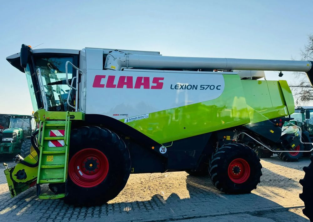 Claas Lexion 570C - Pemanen gabungan: gambar 1 Claas Lexion 570C - Pemanen gabungan: gambar 1