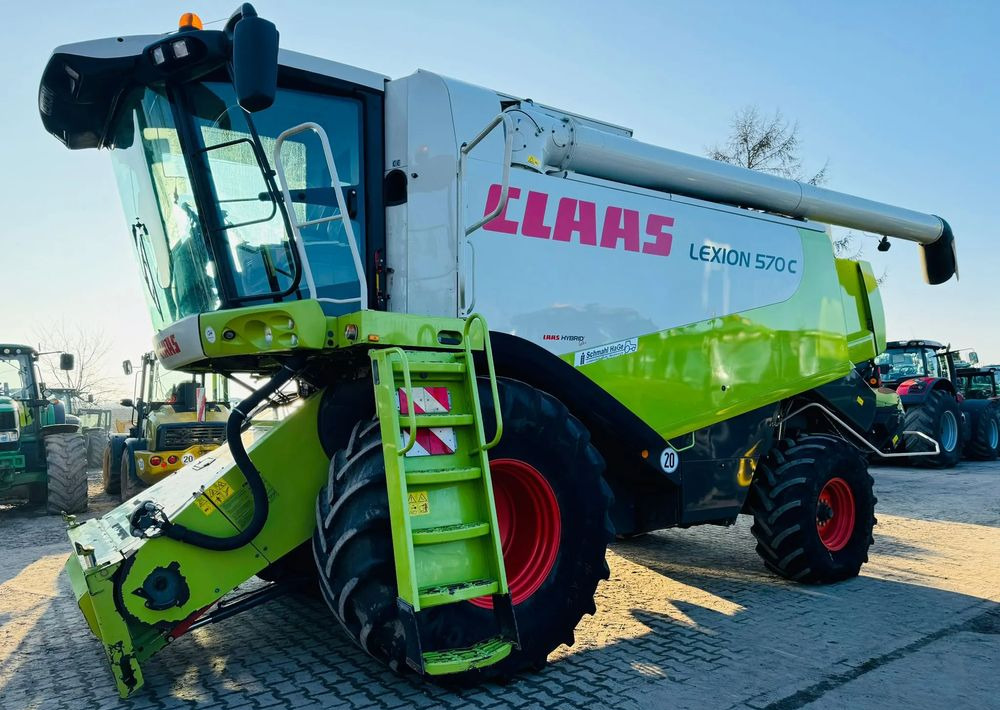 Claas Lexion 570C - Pemanen gabungan: gambar 4 Claas Lexion 570C - Pemanen gabungan: gambar 4