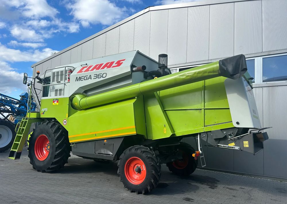 Claas Mega 360 - Pemanen gabungan: gambar 2 Claas Mega 360 - Pemanen gabungan: gambar 2