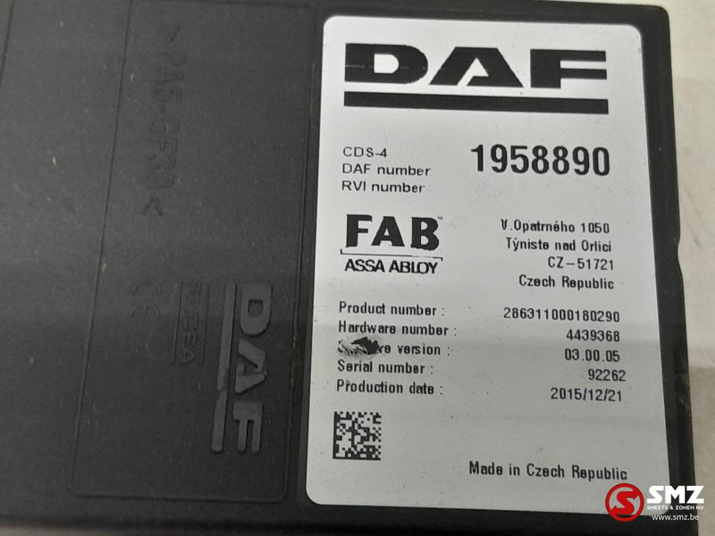 ECU untuk Truk DAF Occ ECU CDS4 regeleenheid DAF: gambar 6