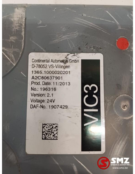 DAF Occ ECU VIC3 regeleenheid DAF - ECU untuk Truk: gambar 5 DAF Occ ECU VIC3 regeleenheid DAF - ECU untuk Truk: gambar 5