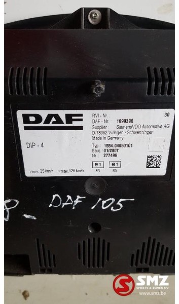 DAF Occ Instrumentenpaneel Daf XF 105 - Dasbor untuk Truk: gambar 3 DAF Occ Instrumentenpaneel Daf XF 105 - Dasbor untuk Truk: gambar 3
