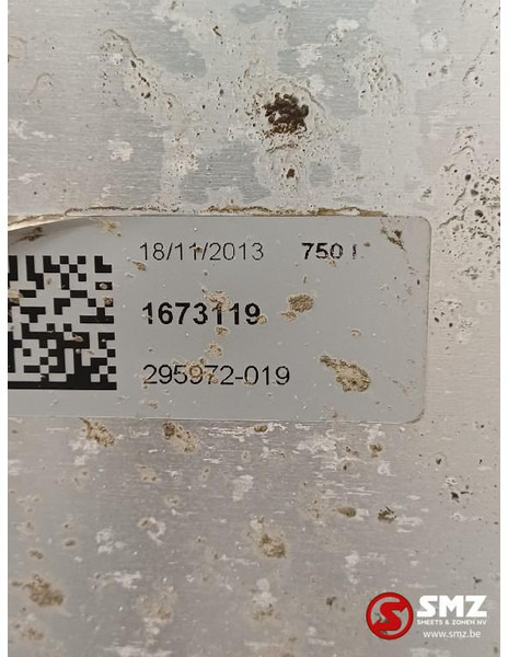 DAF Occ brandstoftank 750L DAF - Tangki bahan bakar untuk Truk: gambar 5 DAF Occ brandstoftank 750L DAF - Tangki bahan bakar untuk Truk: gambar 5