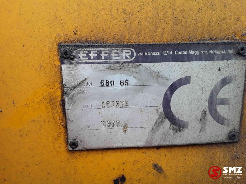 EFFER Occ Autolaadkraan Effer 680 6S + radio remote - Boom: gambar 4 EFFER Occ Autolaadkraan Effer 680 6S + radio remote - Boom: gambar 4