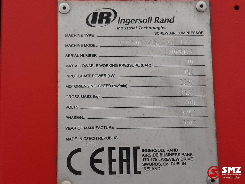 Kompresor udara Ingersoll-Rand Occ Compressoren mobiel Ingersoll Rand S90150A: gambar 19