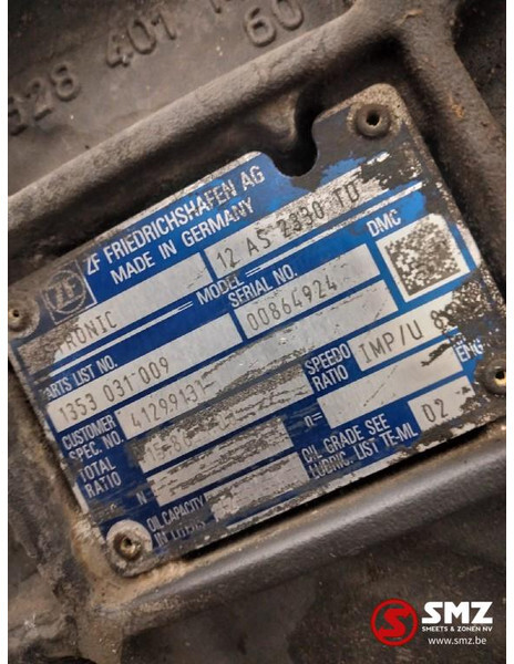 Iveco Occ versnellingsbak 12AS2330TD Iveco - Gearbox untuk Truk: gambar 5 Iveco Occ versnellingsbak 12AS2330TD Iveco - Gearbox untuk Truk: gambar 5