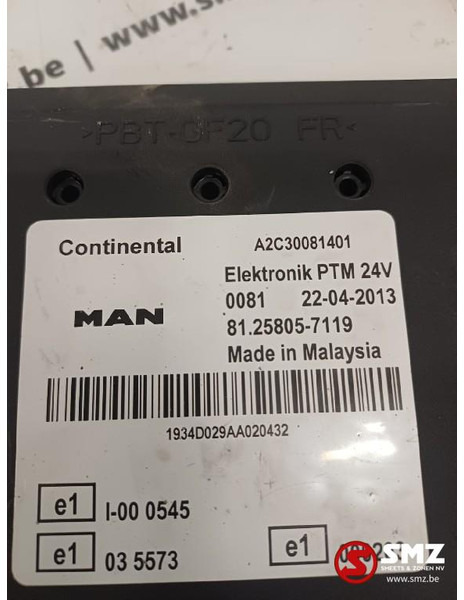 MAN Occ ECU PTM regeleenheid MAN - ECU untuk Truk: gambar 4 MAN Occ ECU PTM regeleenheid MAN - ECU untuk Truk: gambar 4