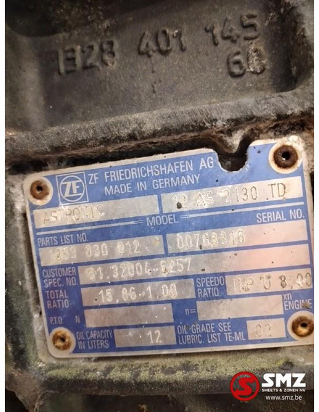 MAN Occ Versnellingsbak MAN 12AS2130TD - Gearbox untuk Truk: gambar 5 MAN Occ Versnellingsbak MAN 12AS2130TD - Gearbox untuk Truk: gambar 5