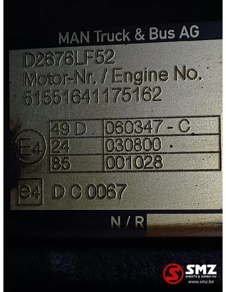 MAN Occ motor D2676LF52 MAN - Mesin untuk Truk: gambar 5 MAN Occ motor D2676LF52 MAN - Mesin untuk Truk: gambar 5