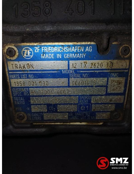 MAN Occ versnellingsbak 12TX2620TD MAN - Gearbox untuk Truk: gambar 5 MAN Occ versnellingsbak 12TX2620TD MAN - Gearbox untuk Truk: gambar 5