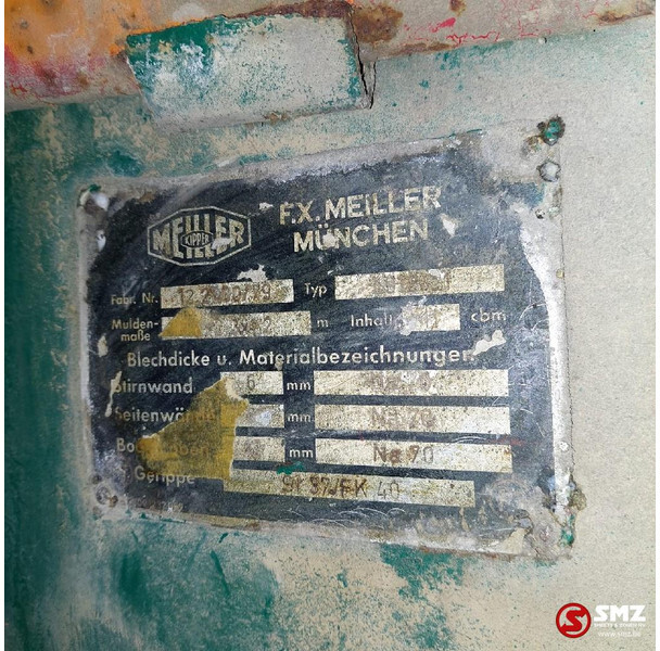 Meiller Occ Kipbak Meiller 11m³ - Tukar tubuh jungkit: gambar 4 Meiller Occ Kipbak Meiller 11m³ - Tukar tubuh jungkit: gambar 4