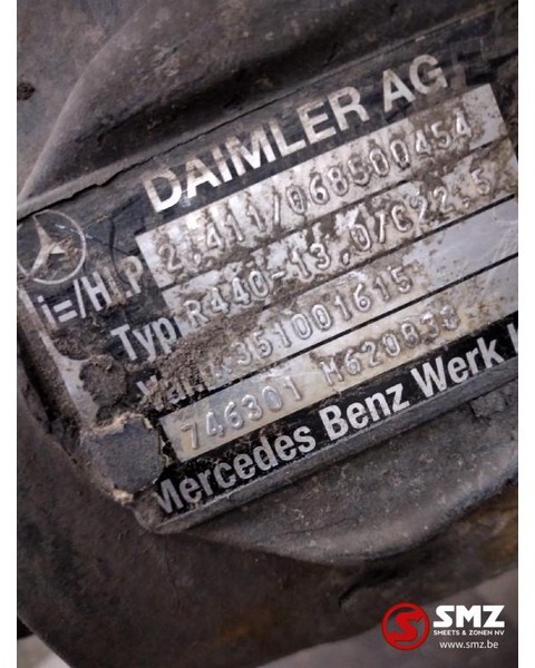 Mercedes-Benz Occ Achteras R440-13A/C22.5 Actros MP4 - Poros penggerak untuk Truk: gambar 4 Mercedes-Benz Occ Achteras R440-13A/C22.5 Actros MP4 - Poros penggerak untuk Truk: gambar 4