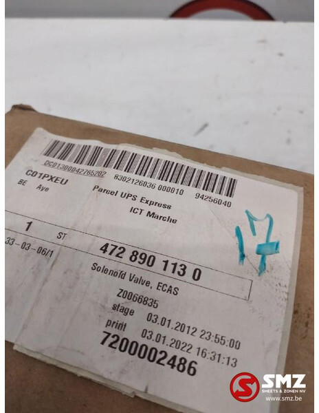 Mercedes-Benz Occ ECAS magneetventiel Mercedes Actros MP4 A00132 - ECU untuk Truk: gambar 4 Mercedes-Benz Occ ECAS magneetventiel Mercedes Actros MP4 A00132 - ECU untuk Truk: gambar 4